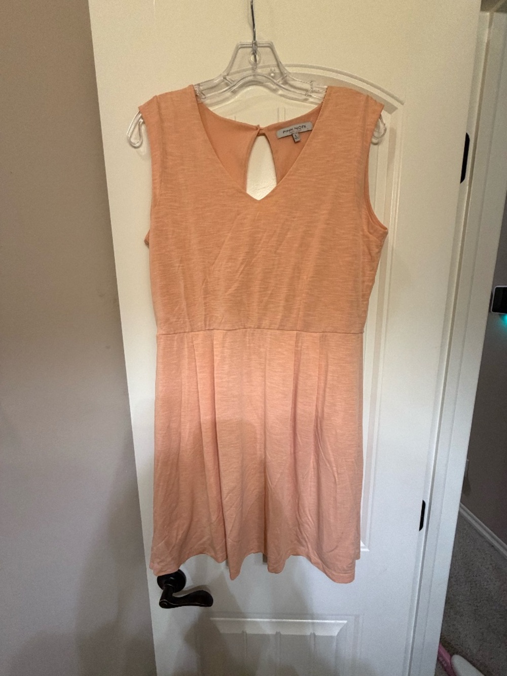 Pink Note Light Orange Dress